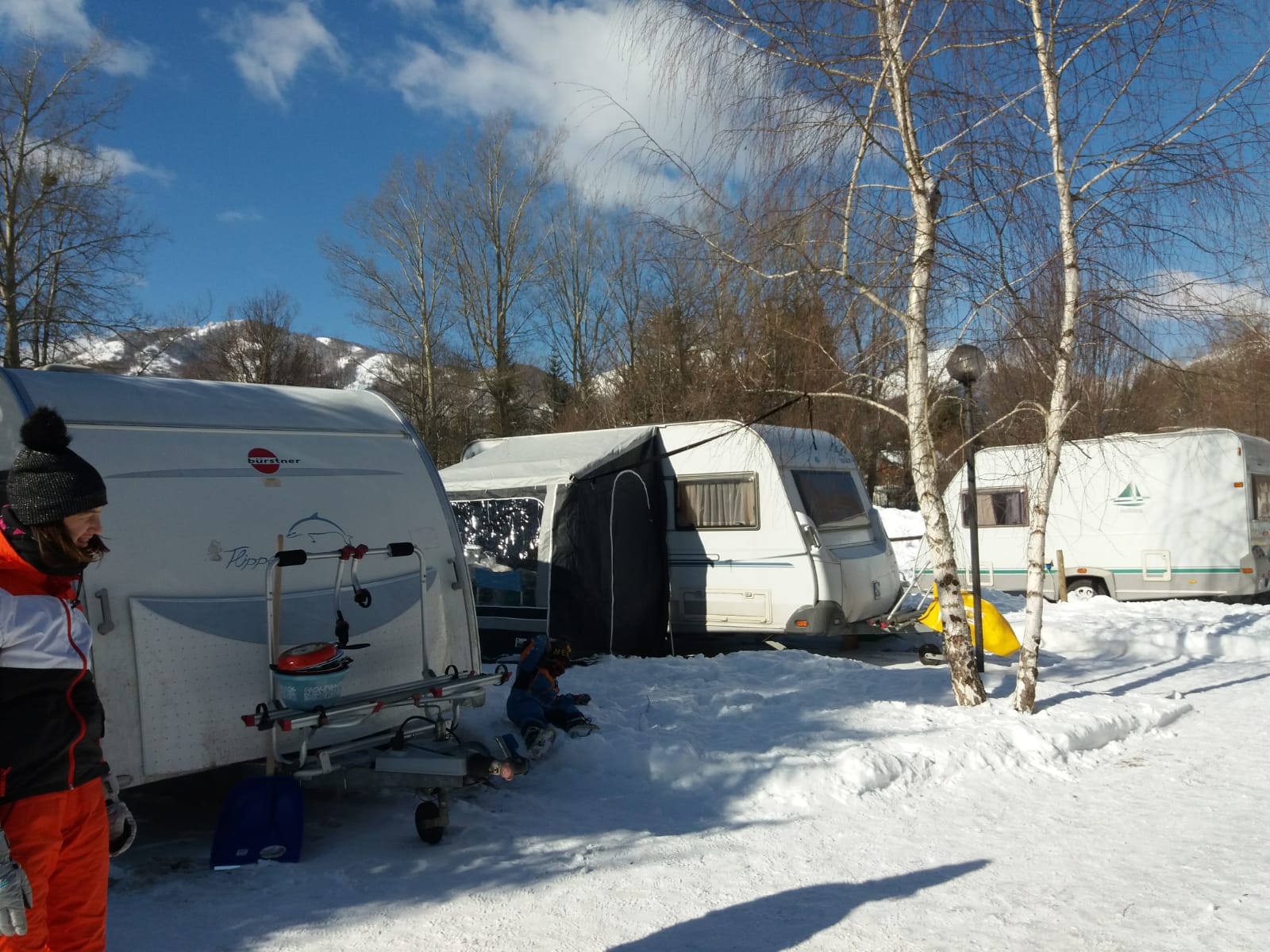 Caravan neve Pescasseroli