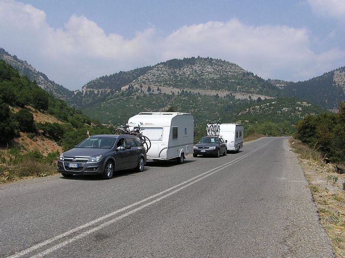 viaggio in grecia in caravan