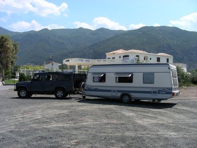 viaggio in grecia in caravan