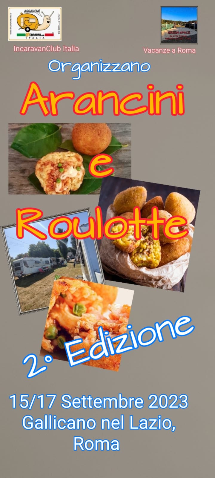 arancini e roulotte